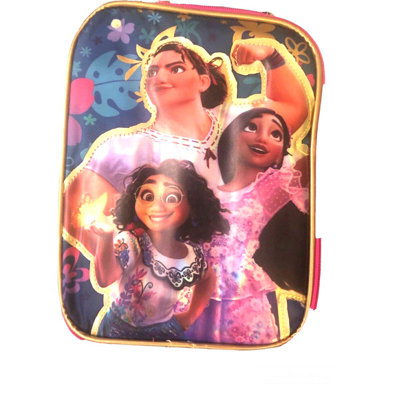 Disney Encanto Insulated‎ Lunch Bag Madrigal Family With Handle And Side Pockets - Picture 1 of 7